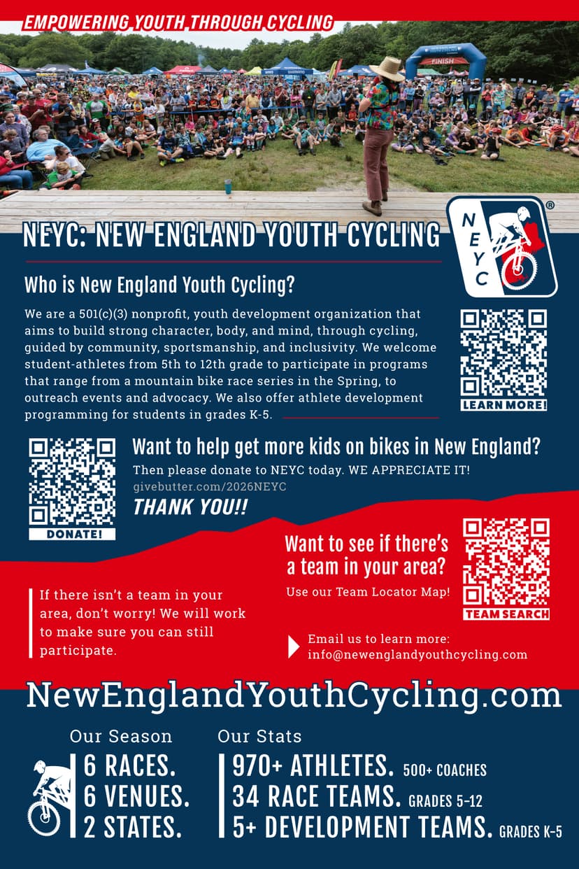 NEYC 2026 League Card Front